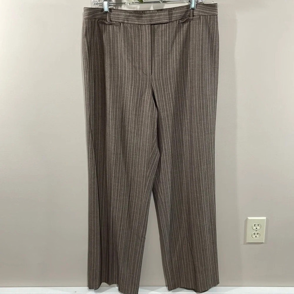 NWOT Peck & Peck Collection Flat Front Trouser Pants 14 - Picture 1 of 15